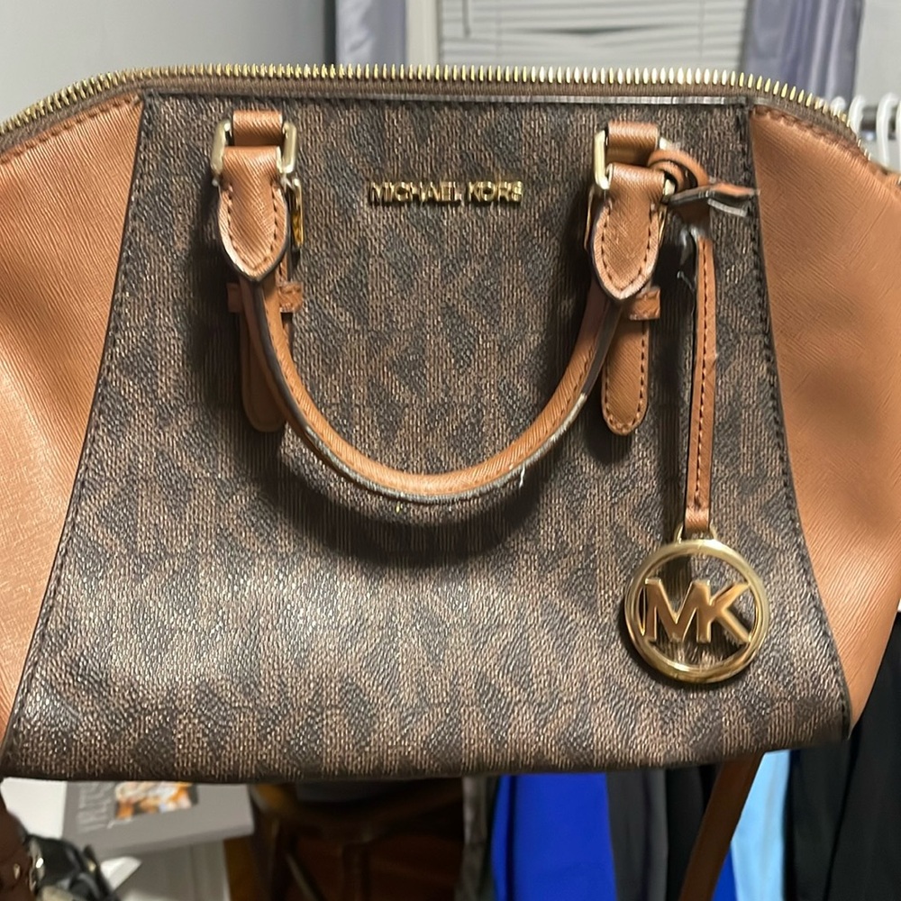 Mk brown cross body